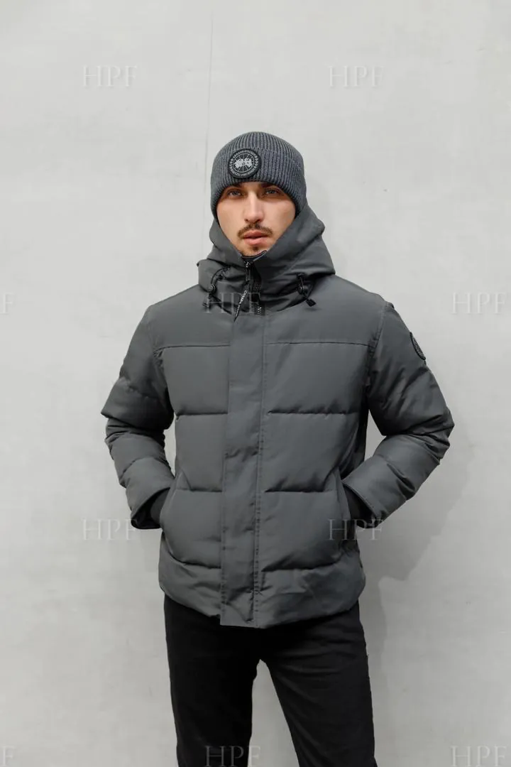 Canada Goose MacMillan Grey With Black Logo - Afbeelding 2