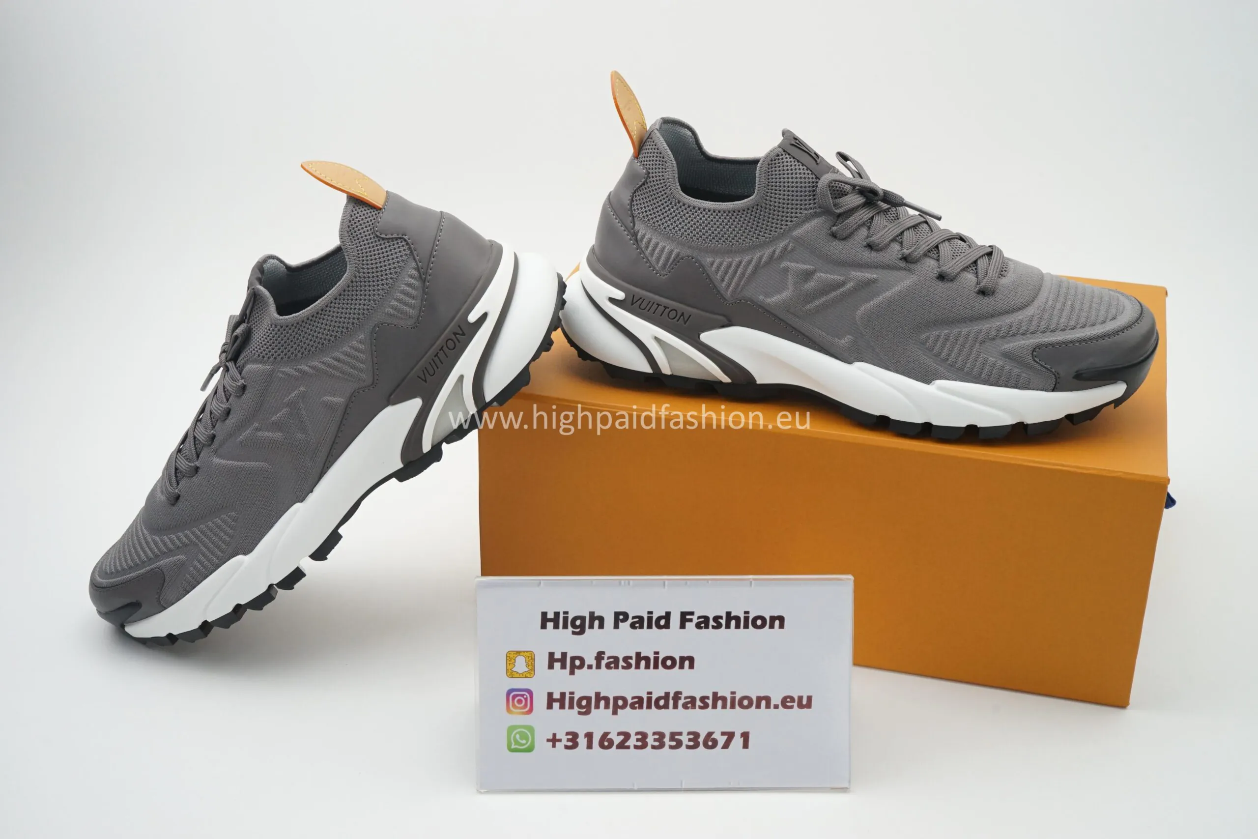 LV Runner Tatic Sneaker Grey - Afbeelding 3