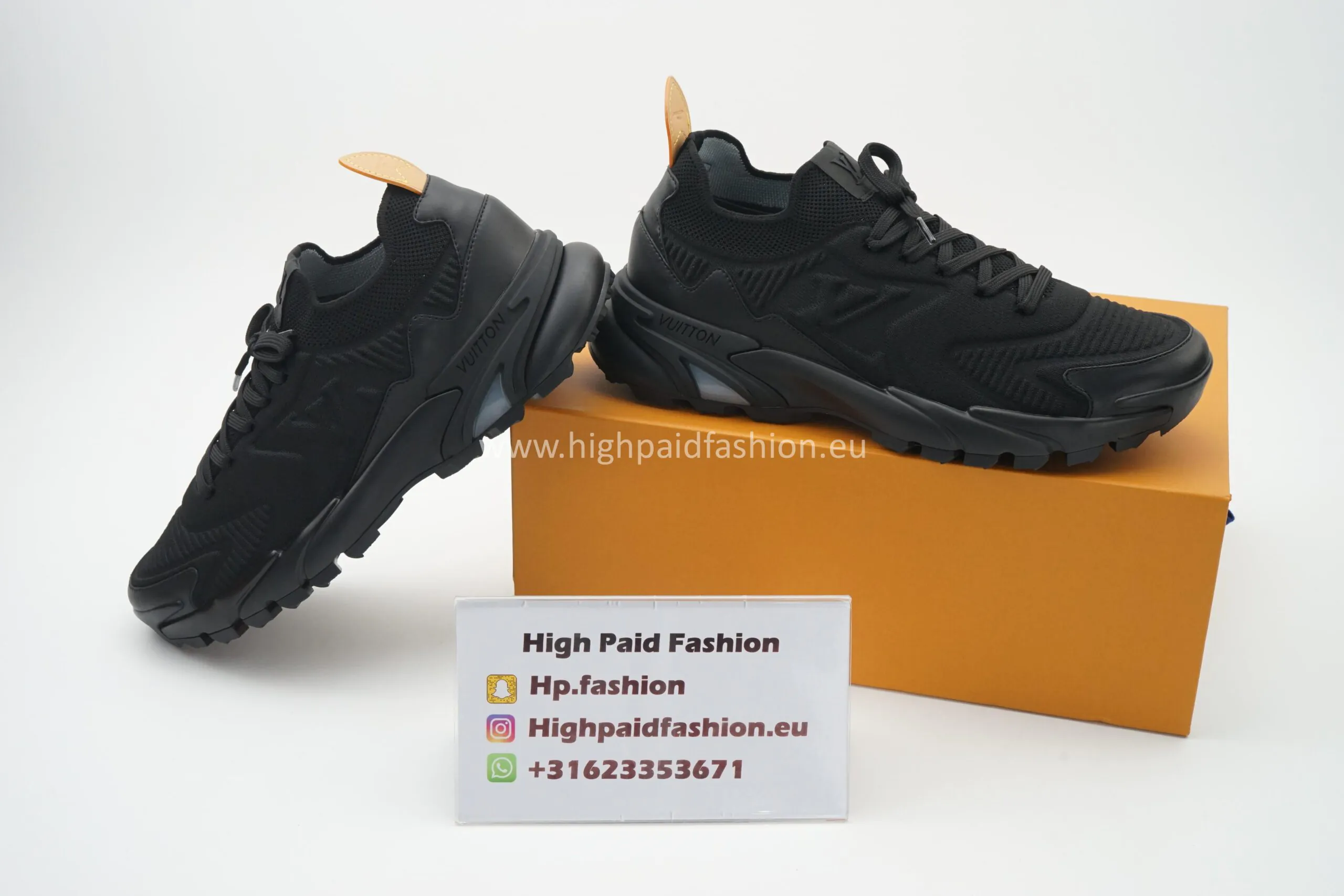 LV Runner Tatic Sneaker Black On Black - Afbeelding 3