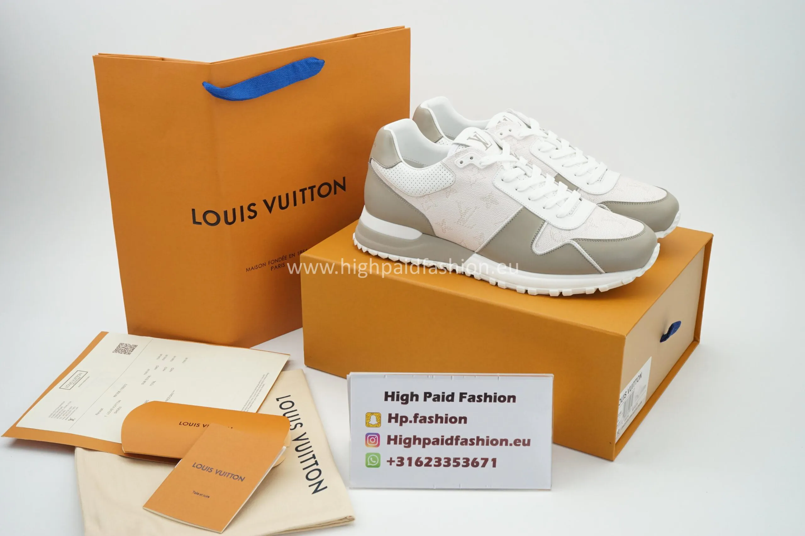 LV Run Away Sneaker Apricot - Afbeelding 2