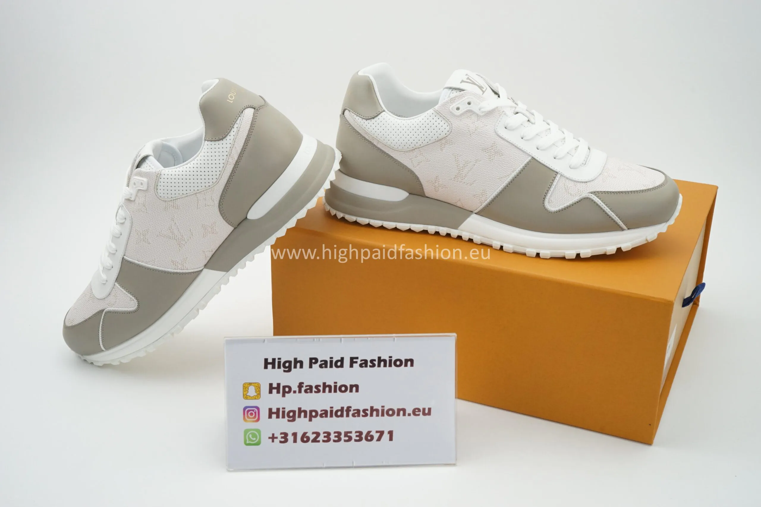 LV Run Away Sneaker Apricot - Afbeelding 3