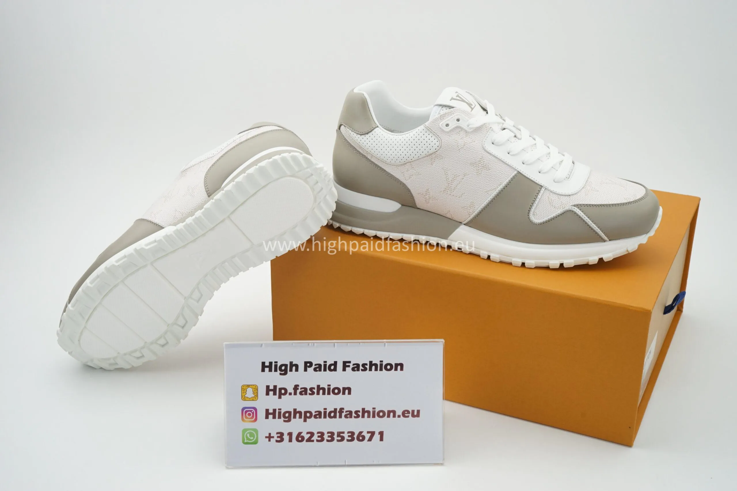 LV Run Away Sneaker Apricot - Afbeelding 4