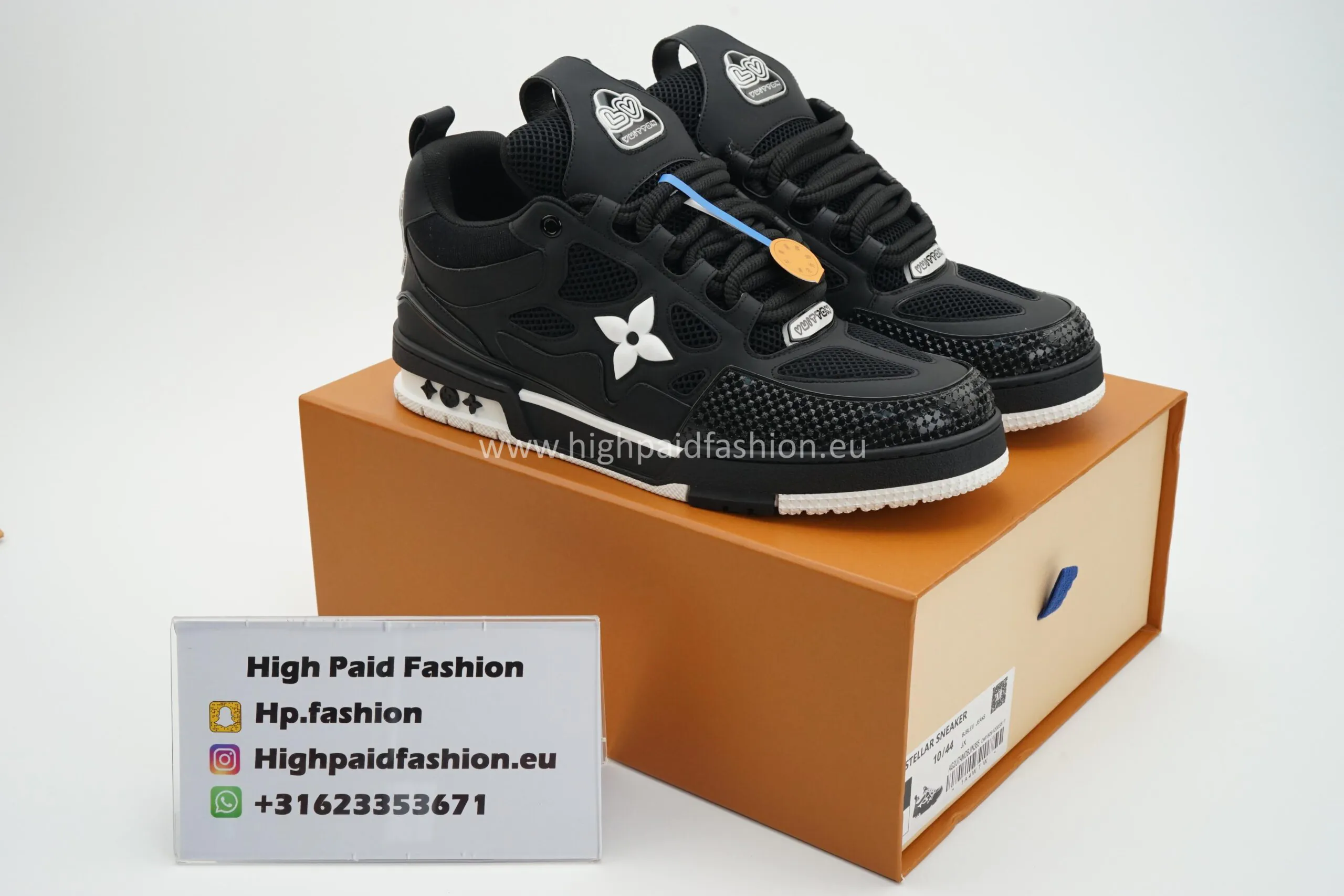 LV Skate Sneaker Black